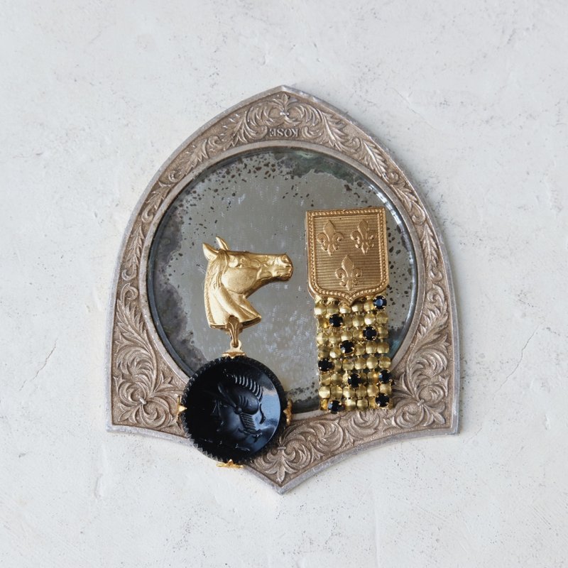 里斯 - 胸针 - 其他金属 金色