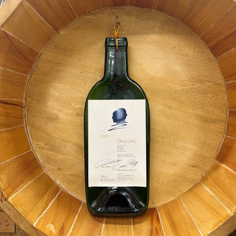 OPUS ONE 2019 加州纳帕第一乐章红酒 酒瓶纪念挂饰 - 吊饰 - 玻璃 