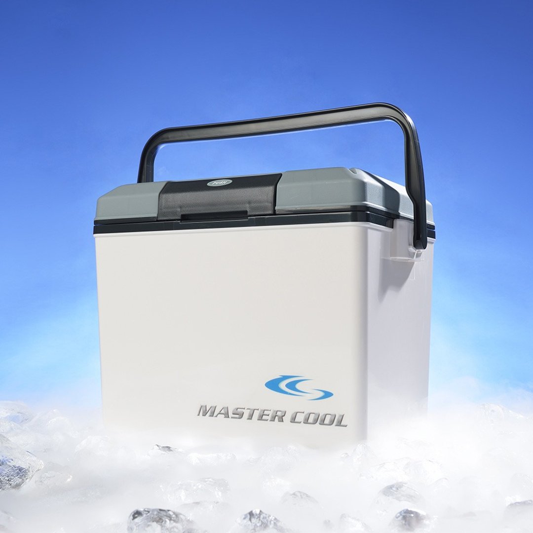 日本squ+ MASTER COOL日制手提保冷冰桶-9LSGMC-9G/WH - 露营用品 - 塑料 白色