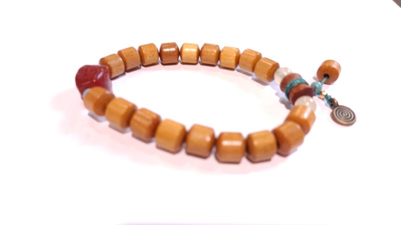 中国风复古森林系手链串珠手环 - 手链/手环 - 木头 