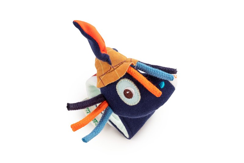 【比利时Lilliputiens】有机棉手腕带-伊格纳斯小驴 - 玩具/玩偶 - 棉．麻 