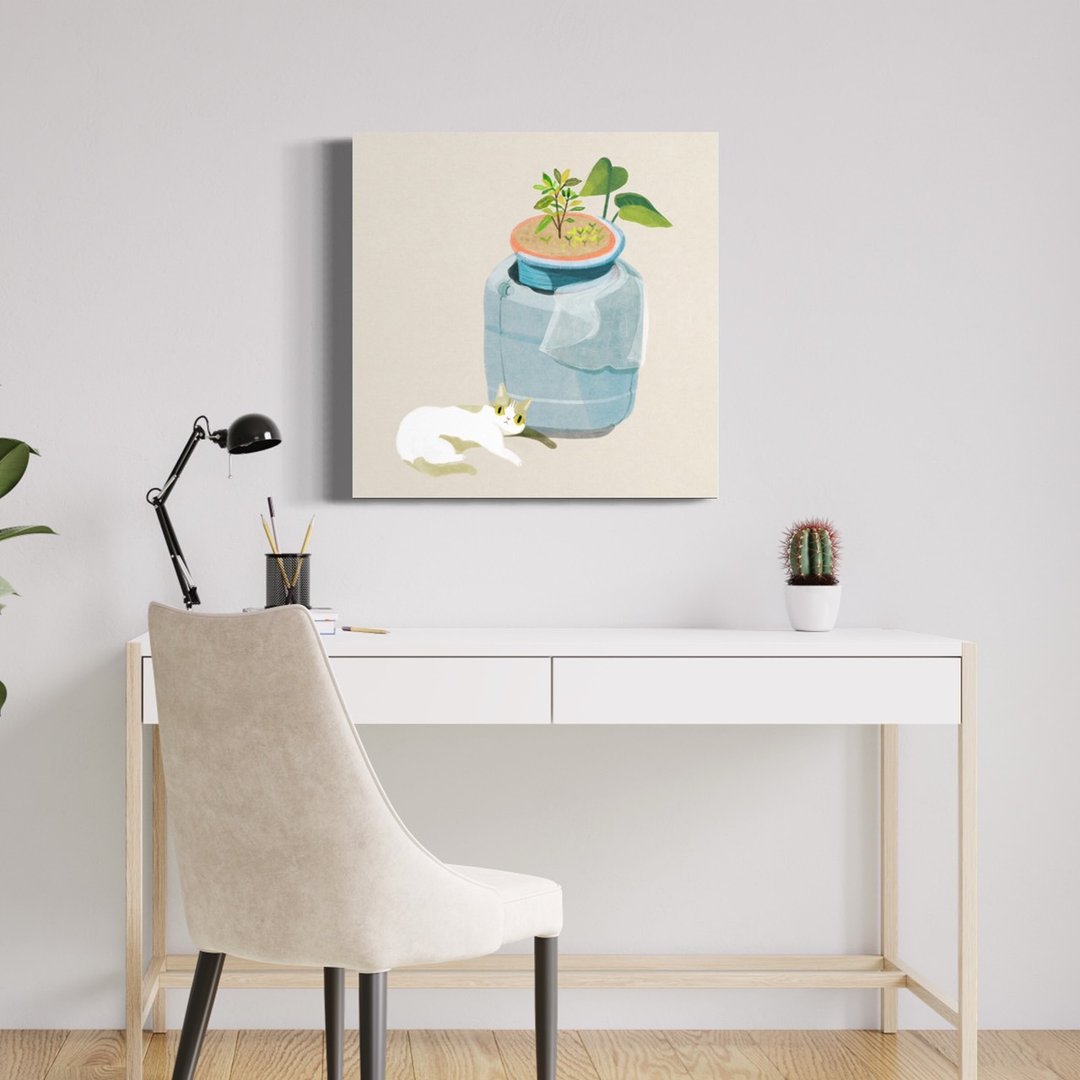 【陪伴猫奴。艺术挂画】－ABOO YANG - 海报/装饰画/版画 - 纸 多色