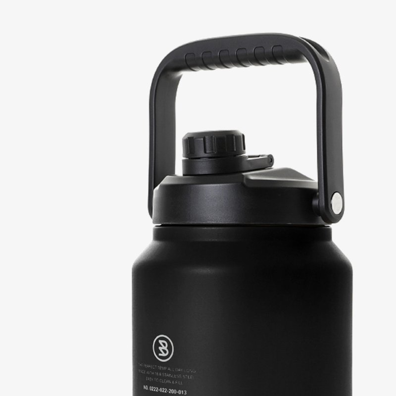 BROOKLYNWORKS 2.5L 不锈钢保冰水壶-黑色 - 水瓶/水壶 - 不锈钢 黑色