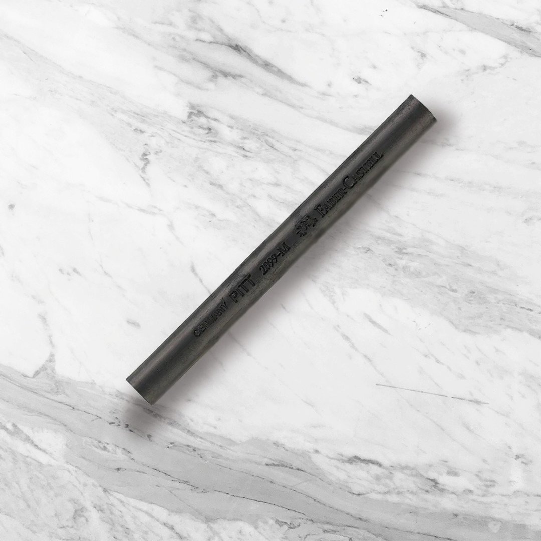 Faber-Castell 圆形炭条-普通-12入(原厂正货) - 其他 - 其他材质 黑色