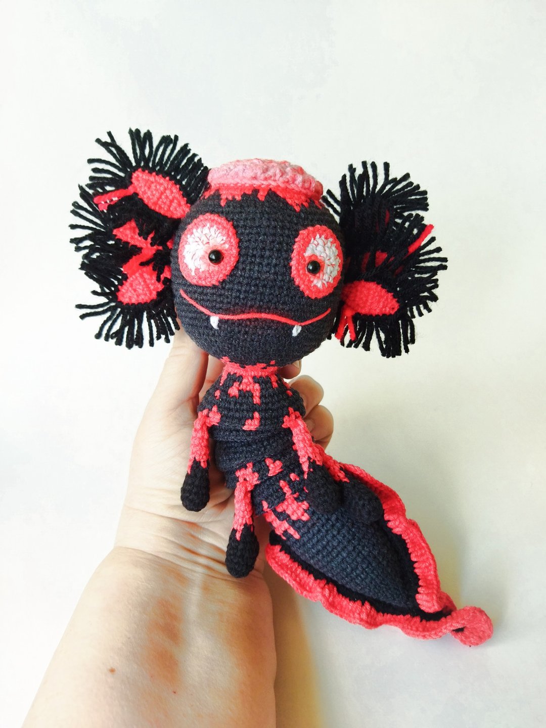 僵尸axolotl钩针图案pdf英文。 Amigurumi玩具axolotl可爱的僵尸 - 手工艺教程/工具书 - 其他材质 