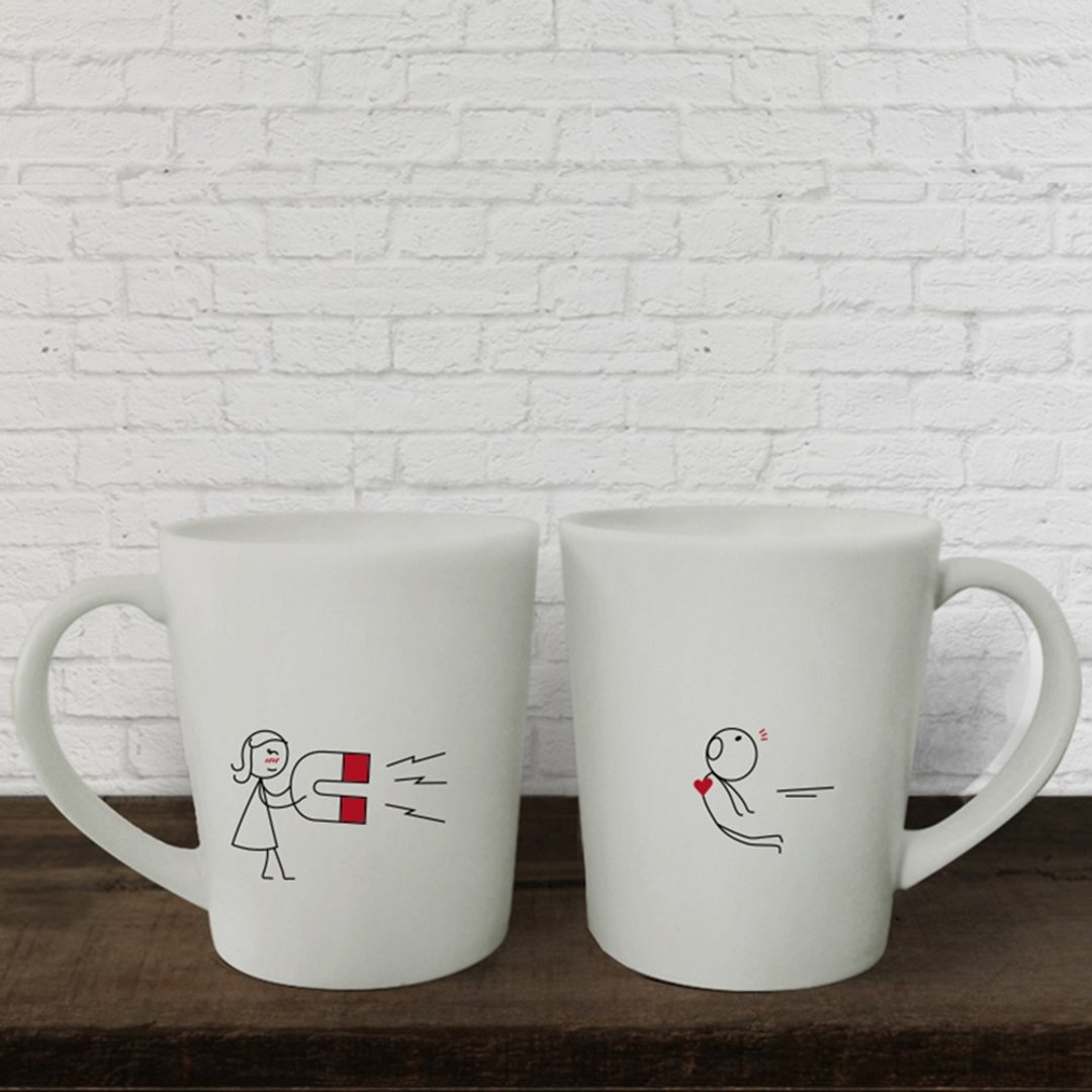 陪你到老 咖啡杯/马克杯对杯组 | HUMAN TOUCH - 咖啡杯/马克杯 - 其他材质 
