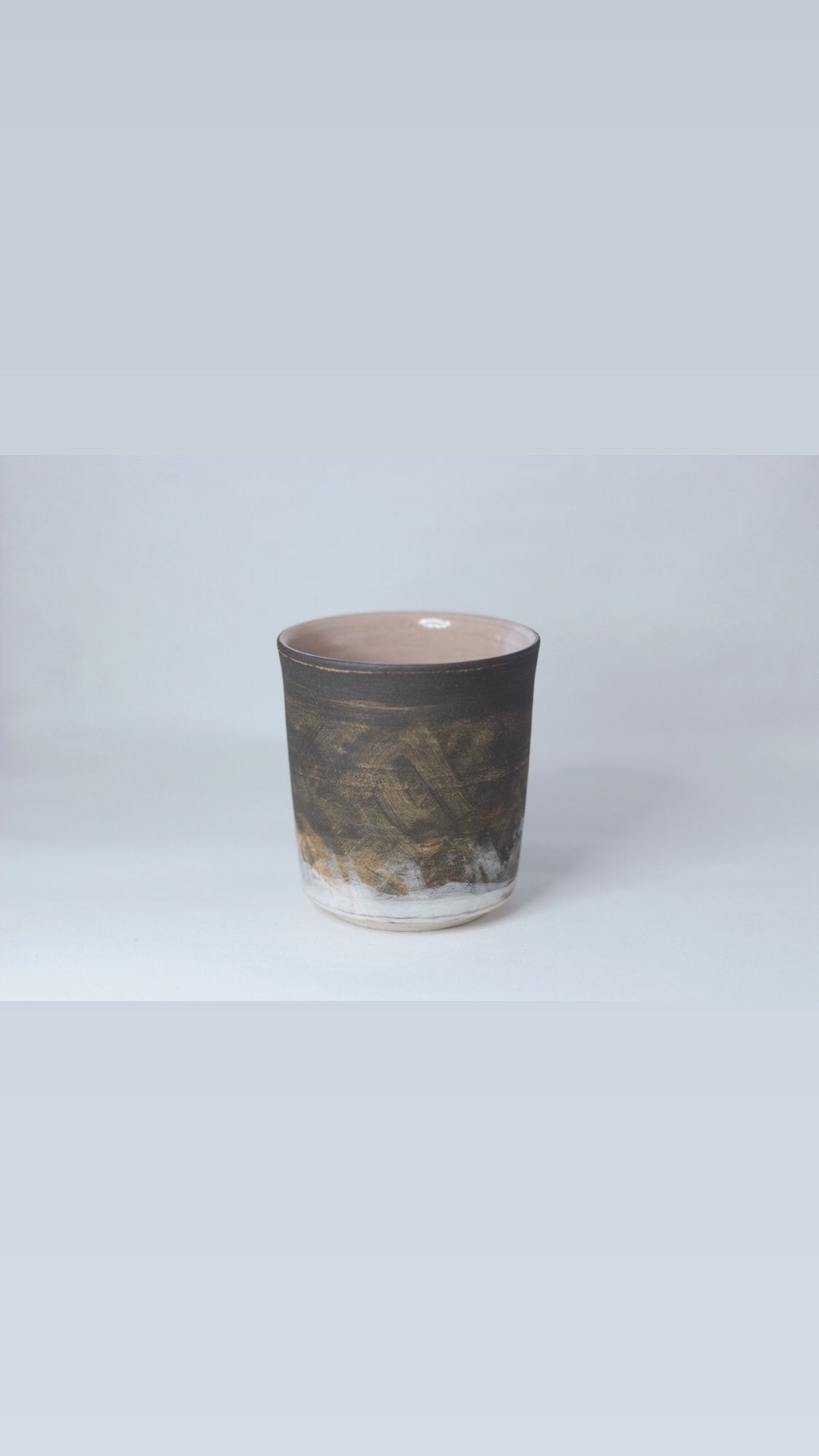 土质 无把杯 - 其他杯子 - 陶 黑色