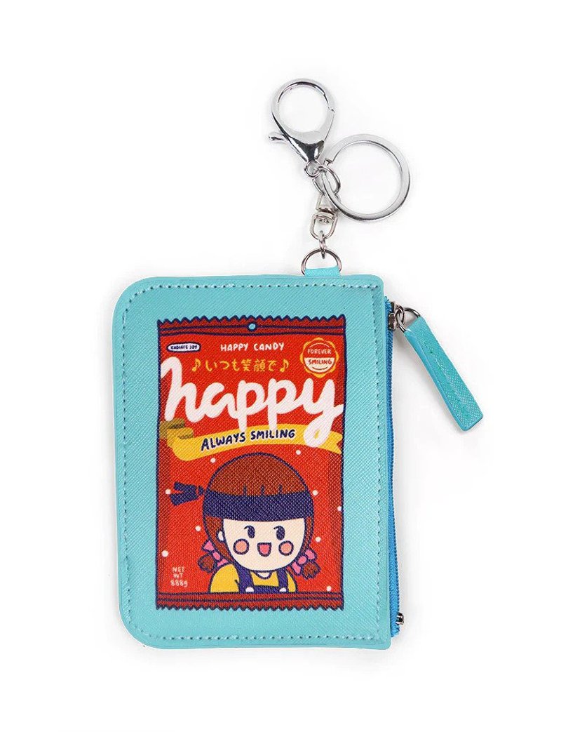 Happy Candy Coin Pouch & Card Holder - 零钱包 - 其他材质 