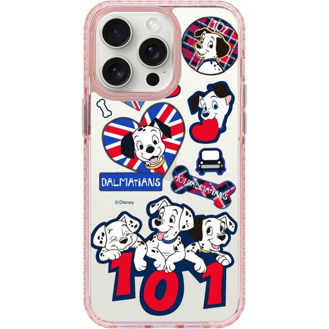 迪士尼 101斑点狗家庭 iPhone16 Samsung S25气垫标准镜面手机壳 - 手机壳/手机套 - 塑料 多色