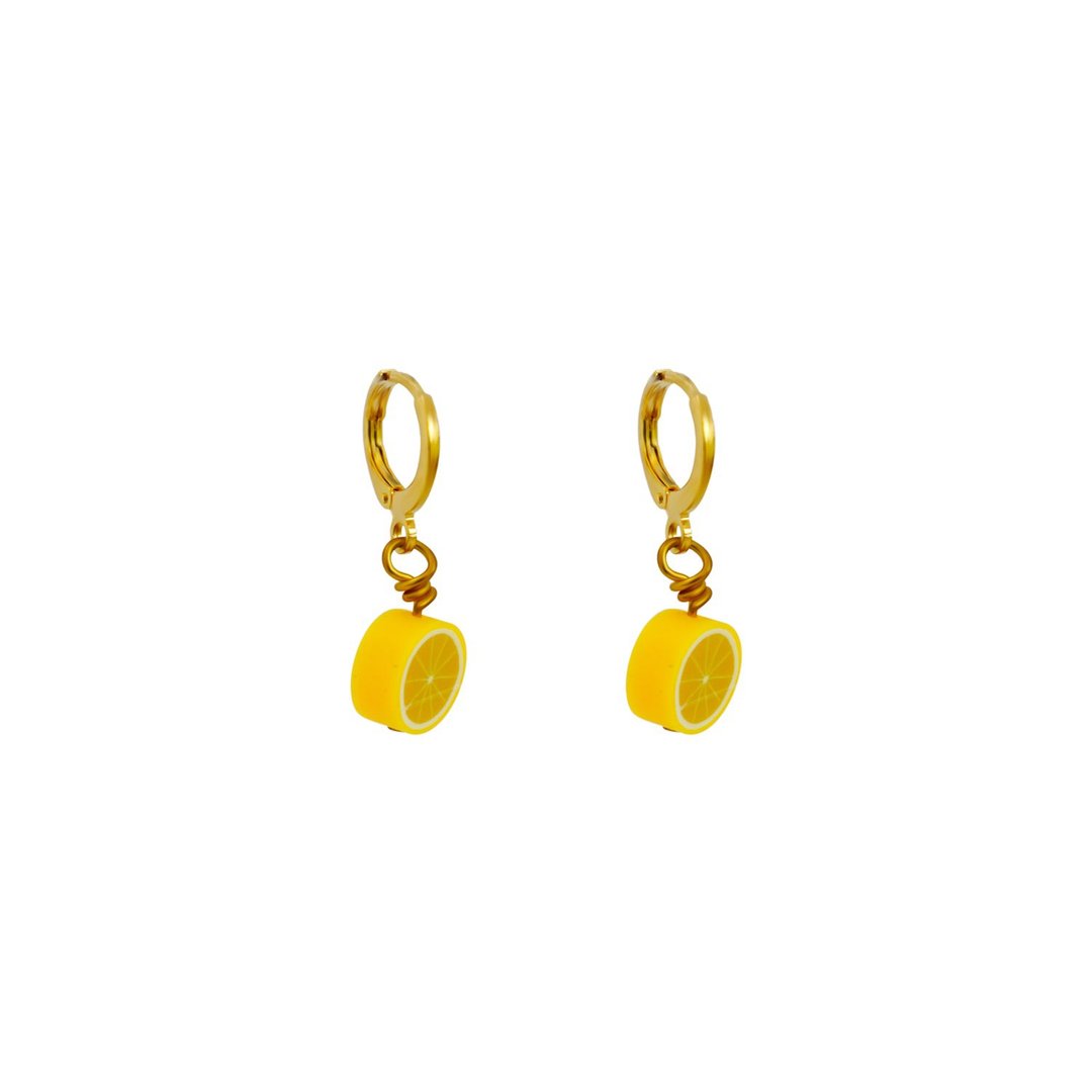 Lemons Earrings | by Ifemi Jewels - 其他 - 其他材质 金色