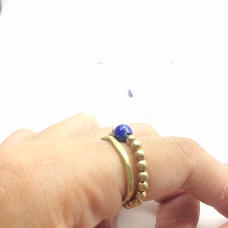 老林杂货Travelin－经典黄铜戒指 - 戒指 - 其他金属 金色