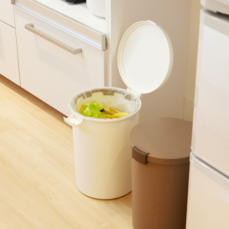 日本岩谷Iwatani 圆形可分类密封防臭垃圾桶-12.4L - 垃圾桶 - 塑料 多色