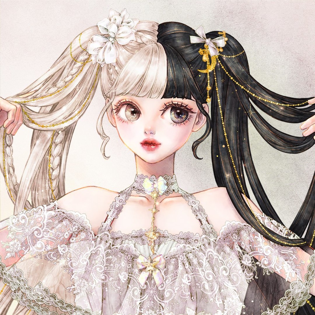 塔罗牌 天使X恶魔 插画贴纸 (7色) - 贴纸 - 纸 