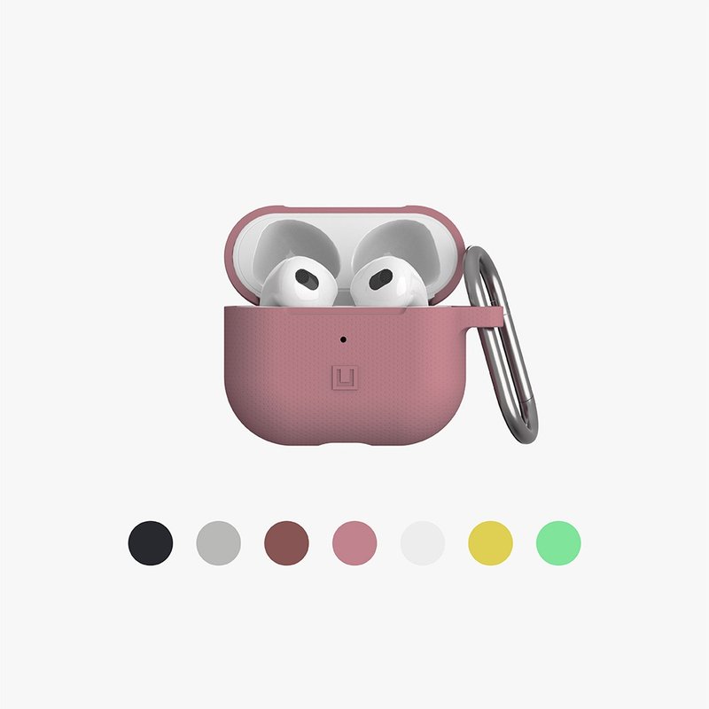 U AirPods 3 耐冲击防尘硅胶保护壳 - 耳机收纳 - 硅胶 多色