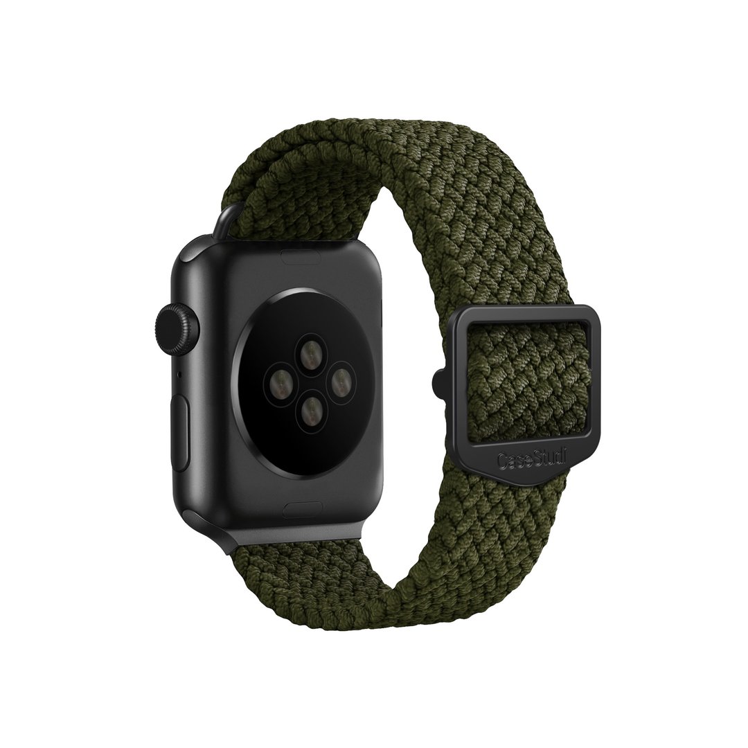 APPLE WATCH SERIES 8/7/6/5/4/SE BALLISTIC BAND: GREEN - 表带 - 尼龙 