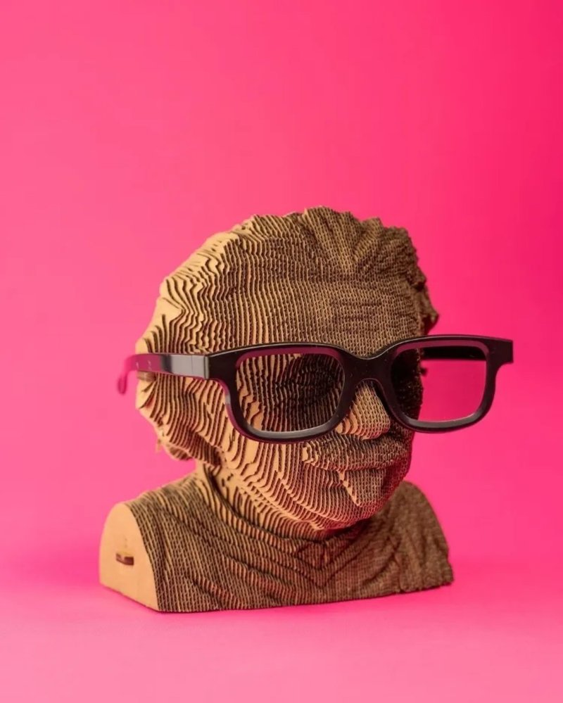 Cartonic - ALBERT EINSTEIN 爱因斯坦 3D立体拼图 - 拼图 - 其他材质 