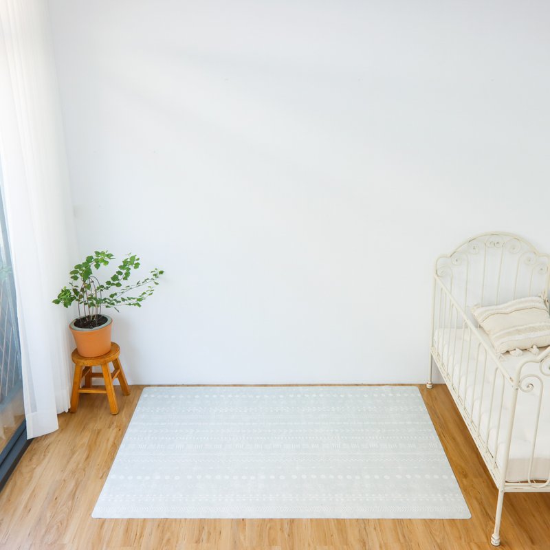 【PLAYZU】英伦绅士 ∣ 时尚可携带式矩形地垫 设计野餐垫 多功能 - 地垫/地毯 - 人造皮革 灰色