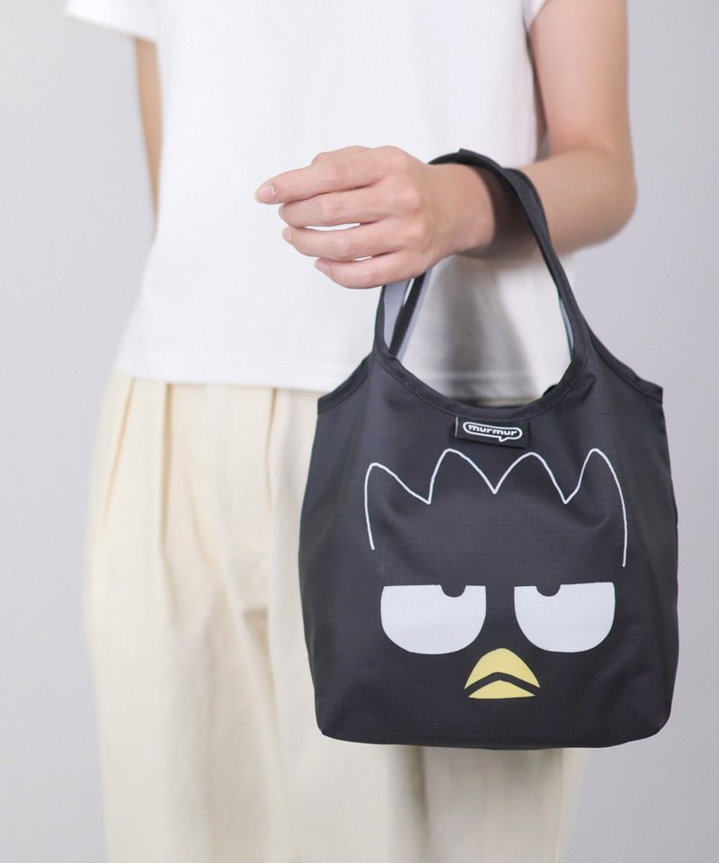 murmur餐餐袋|酷企鹅 - 手提包/手提袋 - 聚酯纤维 黑色