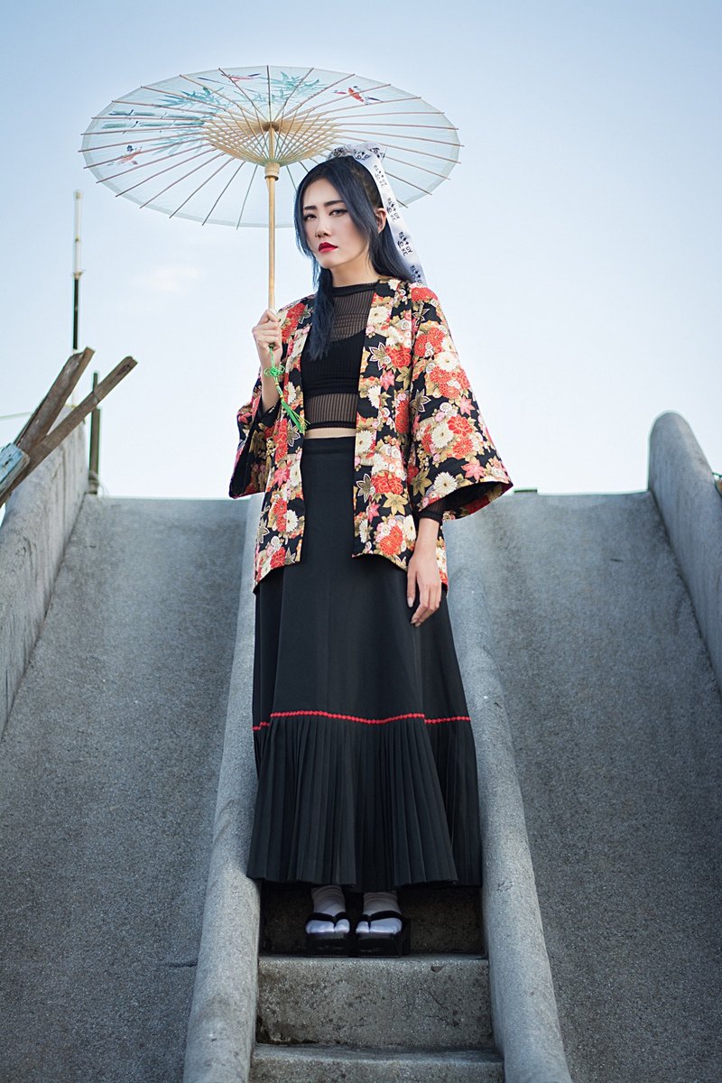 BloodyJoke 自创设计 和风短褂 - 日本节纱布 - 女装休闲/机能外套 - 棉．麻 多色