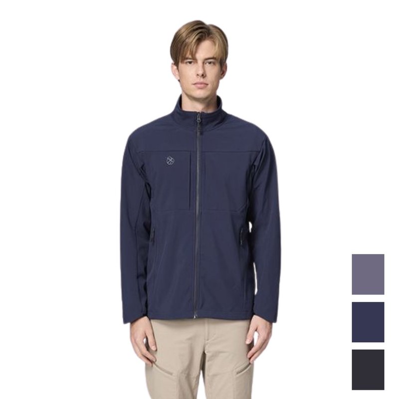 【Wildland 荒野】四弹石墨烯抗静电机能外套 男 0B32916 - 男装外套 - 聚酯纤维 蓝色