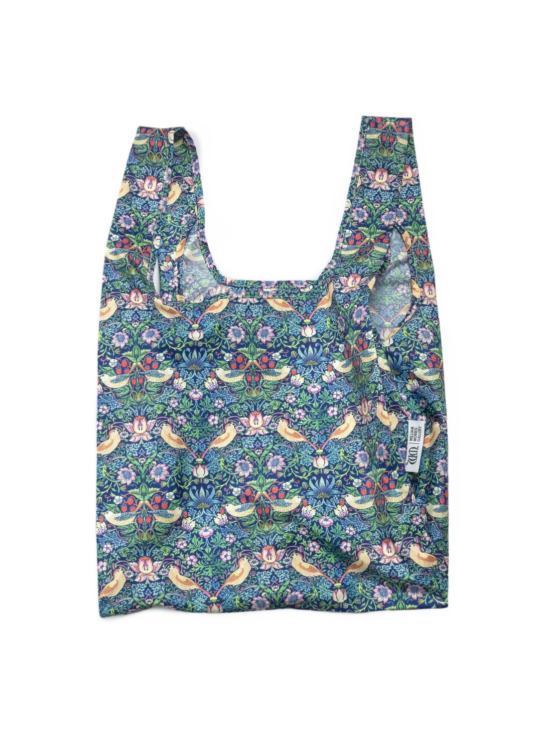 英国Kind Bag-环保收纳购物袋-中-William Morris联名-草莓小偷 - 手提包/手提袋 - 防水材质 多色
