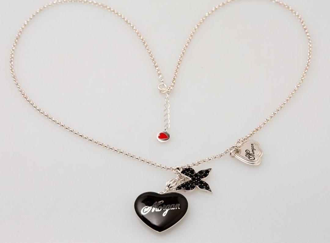【茉莉亚缇 Moriarty Jewelry】- 心儿砰砰跳 - 银项链 - 项链 - 纯银 