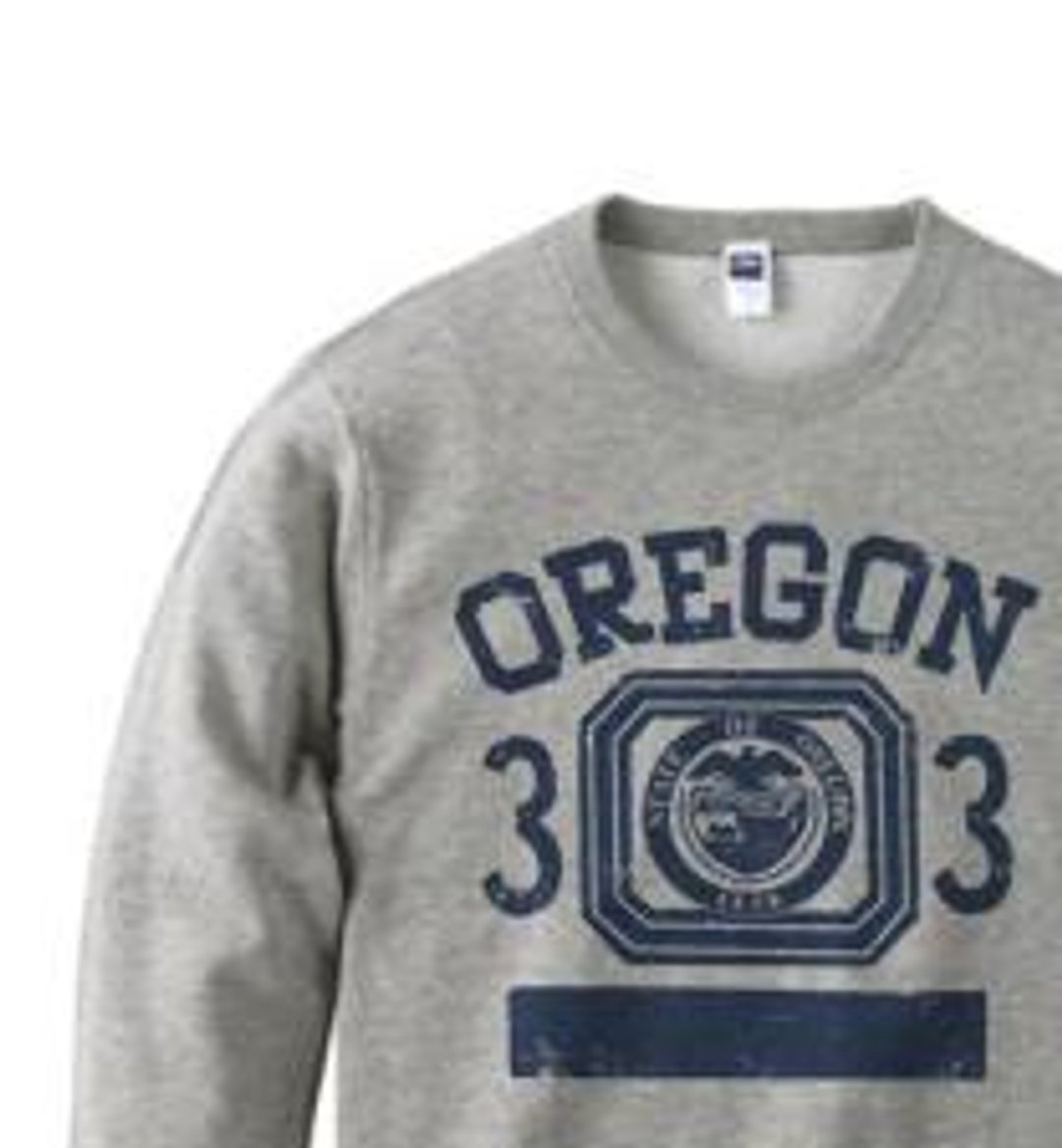 Oregon 33 Old school style trainer [order product] - 男装上衣/T 恤 - 棉 灰色