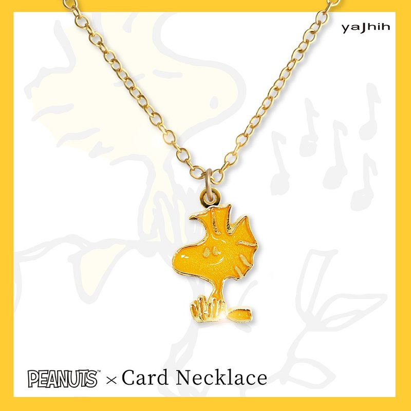 【卡片项链Card Necklace】史努比-糊涂塔克款 - 项链 - 其他金属 