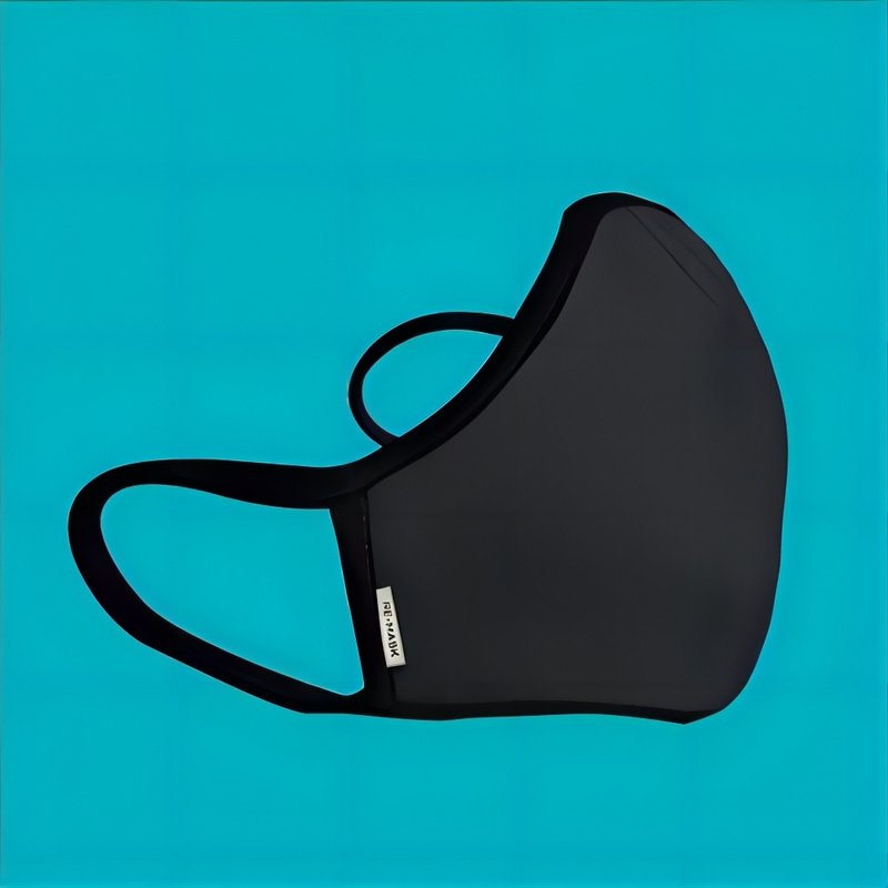 Re-Mask SPORTS 冰感香港制造 VFE 口罩 | 黑色 - 口罩 - 棉．麻 多色