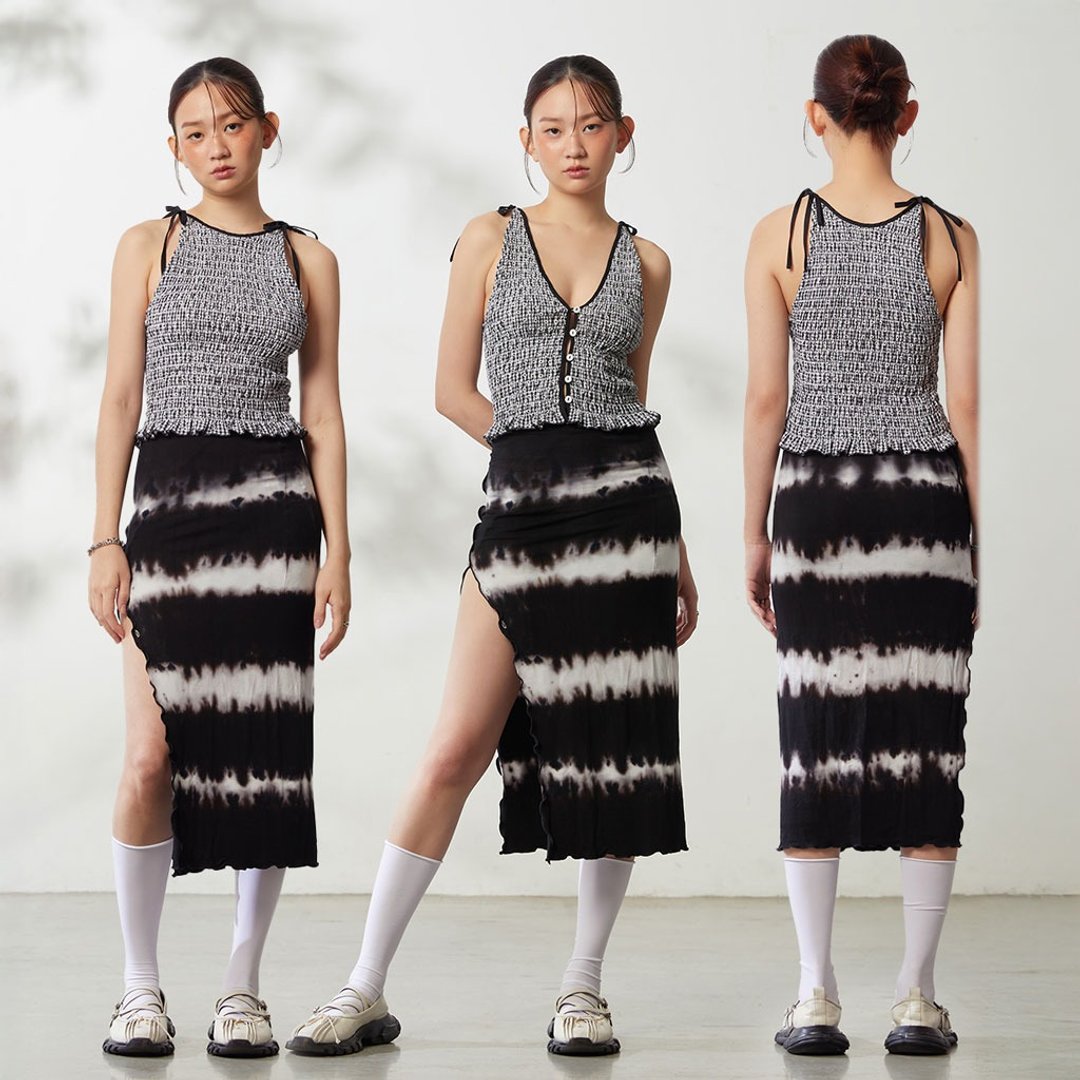 APRILPOOLDAY / Amelie Smock Top - 女装上衣 - 其他材质 多色