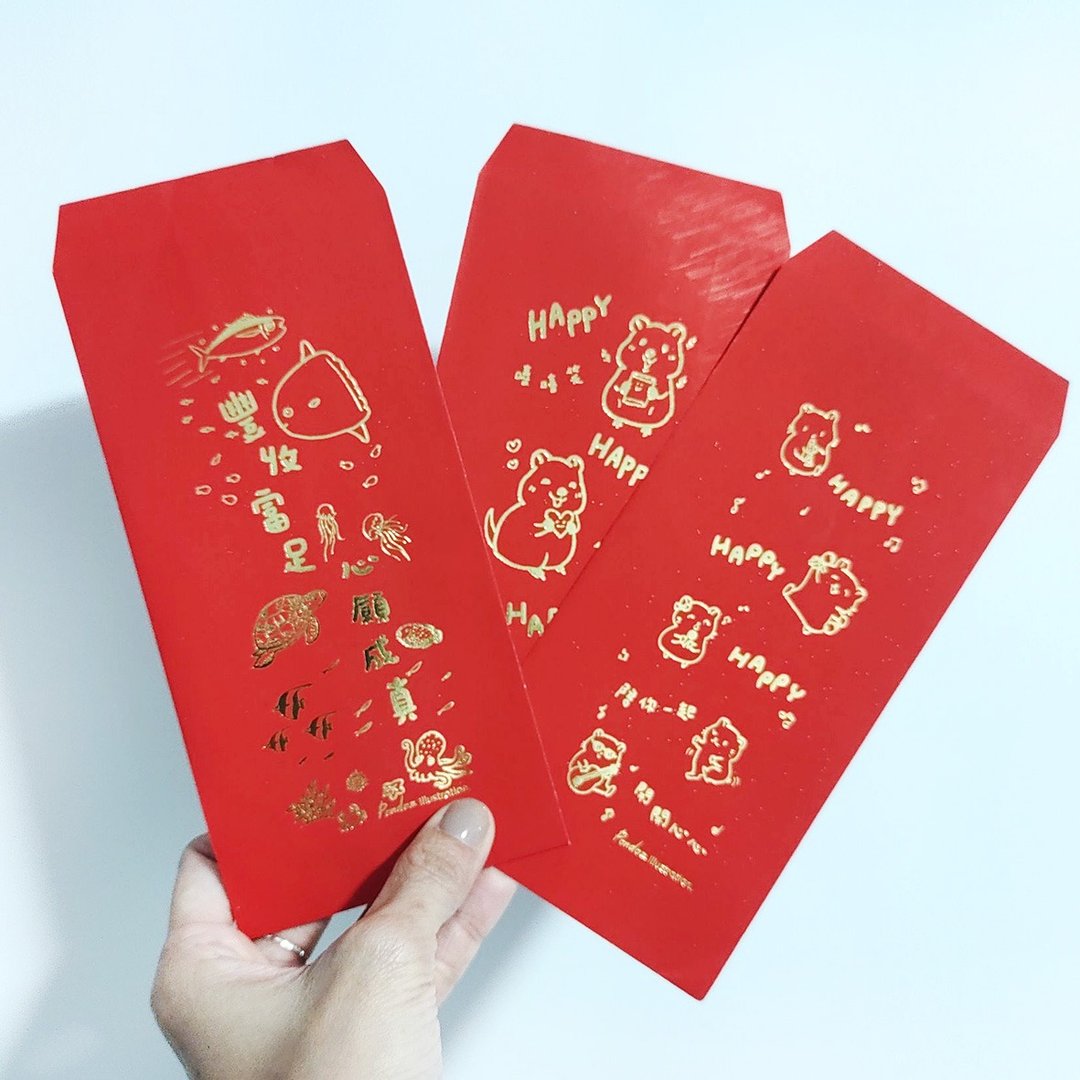 HappyHappy红包袋-胖肚子小画室 - 红包/春联 - 纸 