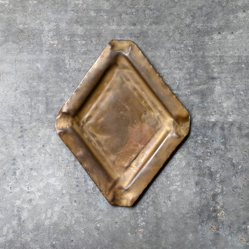 Vintage 黄铜烟灰缸 / 古董收藏、古董老物、美国旧物、古董铜器 - 其他 - 其他金属 金色