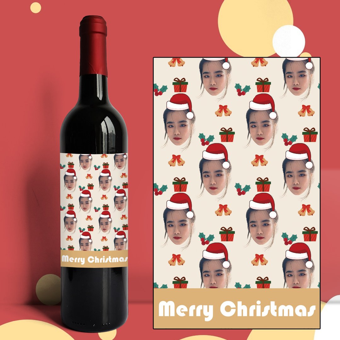 Personalize Face Wine | 表情红酒订制 生日礼物 趣味礼物送朋友 - 酒杯/酒器 - 玻璃 