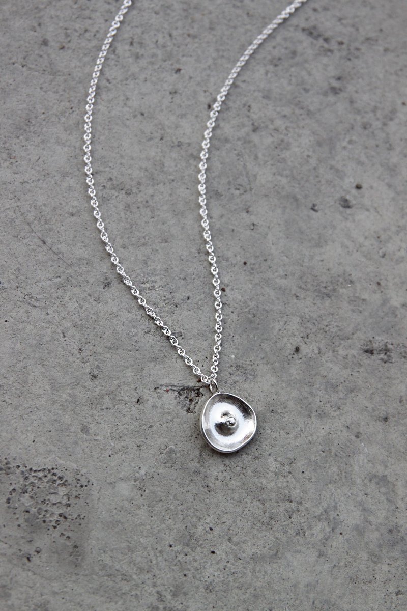 原生系列 纯银坠链 水元素 - 项链 - 纯银 银色