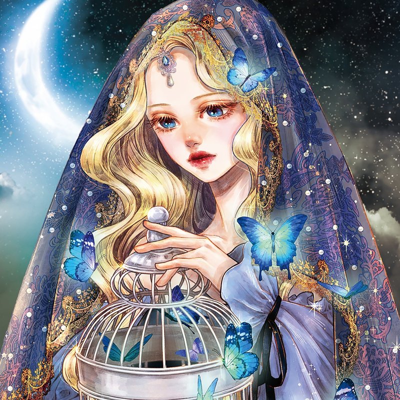 Moonlight Sonata sticker (7color) - 贴纸 - 纸 