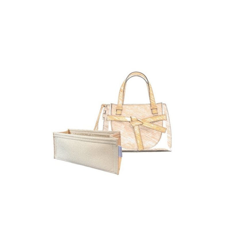 【香港制造|韩国绒布】内袋- Loewe Gate Top Handle Mini 21cm - 化妆包/杂物包 - 其他材质 多色