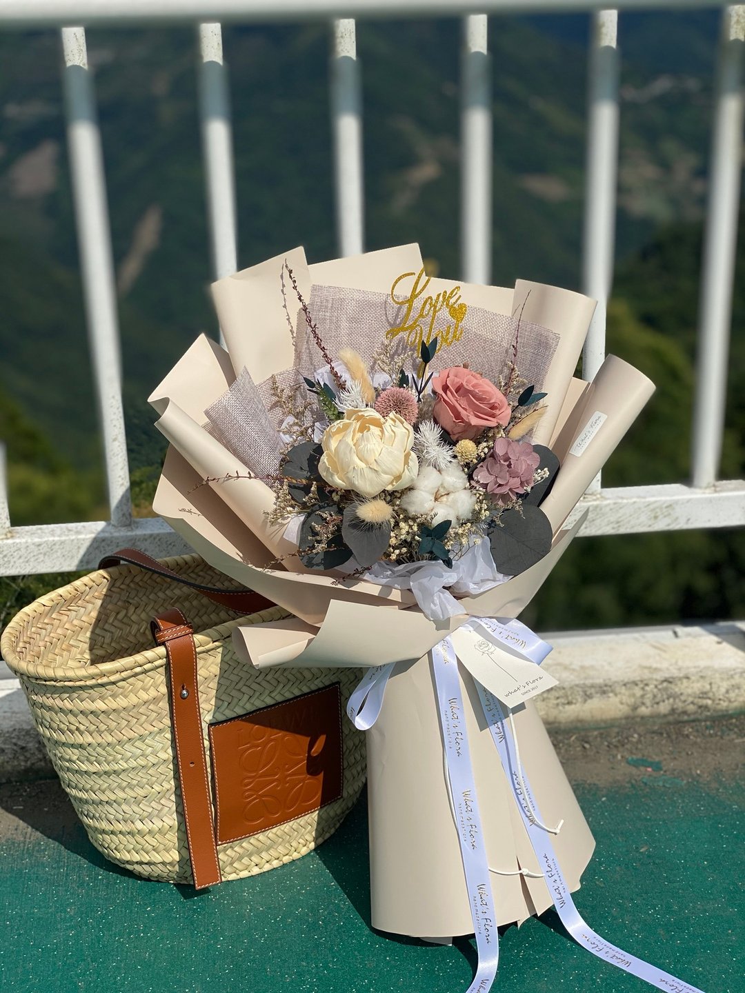 2020情人节花束 情人节礼物  茱萸粉 永生花花束 - 摆饰 - 植物．花 红色