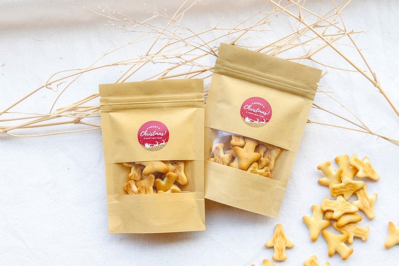 圣诞节礼物赠品 MerryChristmas飞机饼干密封包 活动奖品 古早味 - 零食/点心 - 新鲜食材 红色