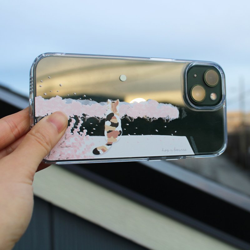 猫咪 透明防摔手机壳 (支持全系列 iPhone) - 手机壳/手机套 - 塑料 