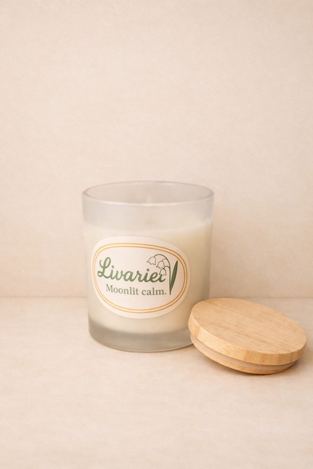 月光铃兰 / Livariel 手工香氛蜡烛 - 蜡烛/烛台 - 玻璃 粉红色
