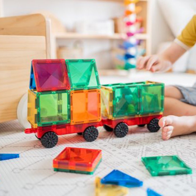澳洲Connetix彩虹磁力积木-磁力车组(24pc) 儿童玩具  幼儿玩具 - 玩具/玩偶 - 塑料 