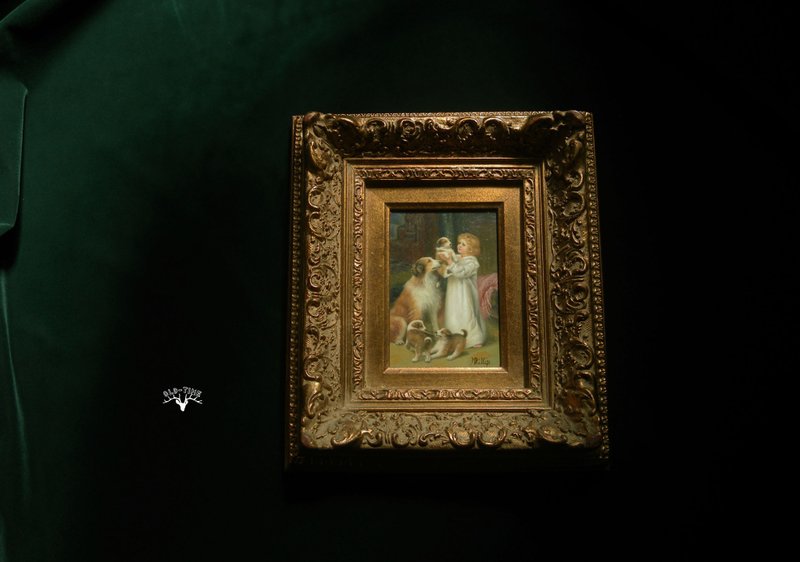 【老时光 OLD-TIME】早期美国落款手绘油画 - 摆饰 - 其他材质 