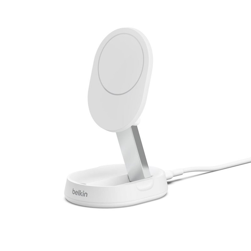 BoostCharge Pro Qi2 可转换磁性无线充电座 (白色) - 手机配件 - 其他材质 白色