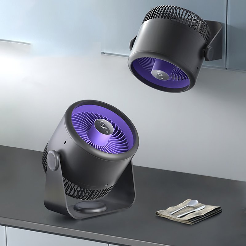 【免运】edon爱登壁挂厨房空气循环扇电风扇学生宿舍静音桌面 - 其他小家电 - 其他材质 