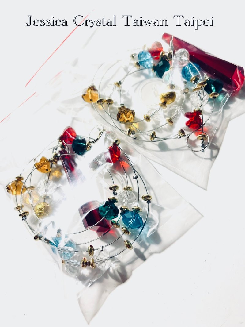 天马旗系列商品 龙达 藏式五行琉璃平安吊饰  长度 88厘米 风水 - 摆饰 - 水晶 