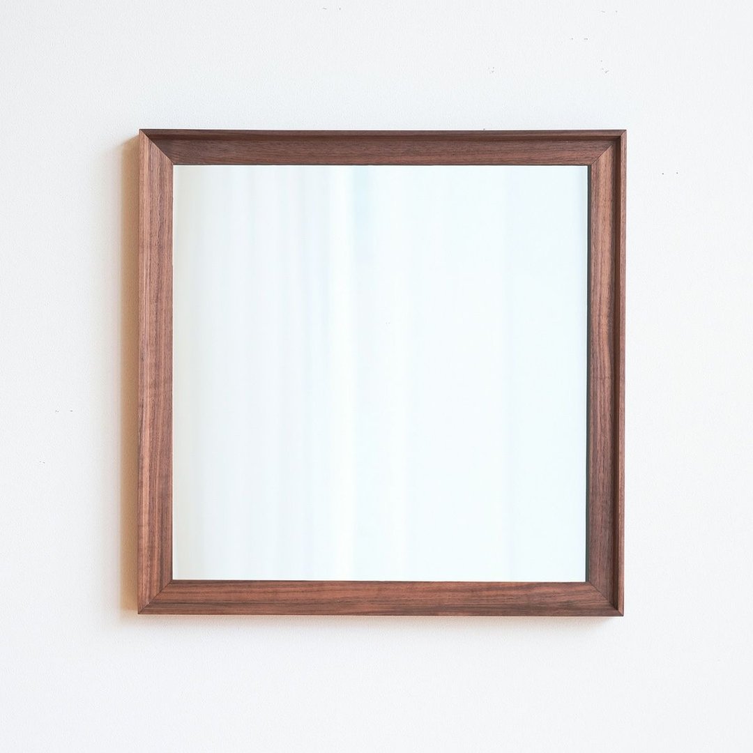 镜子 | VALLE 56×56cm (镜子) - 其他家具 - 木头 