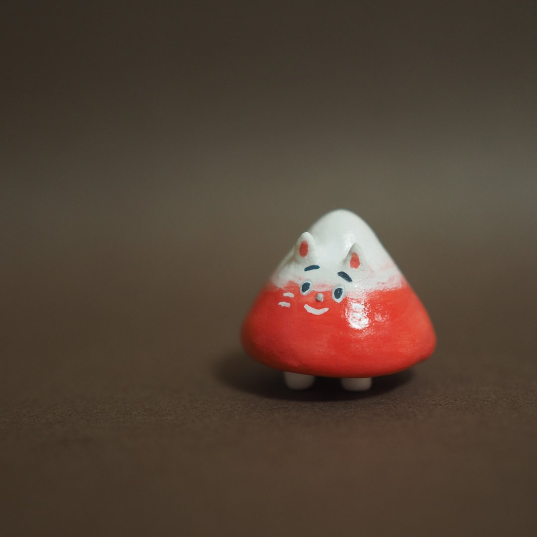 低山猫 - 玩偶/公仔 - 粘土 粉红色