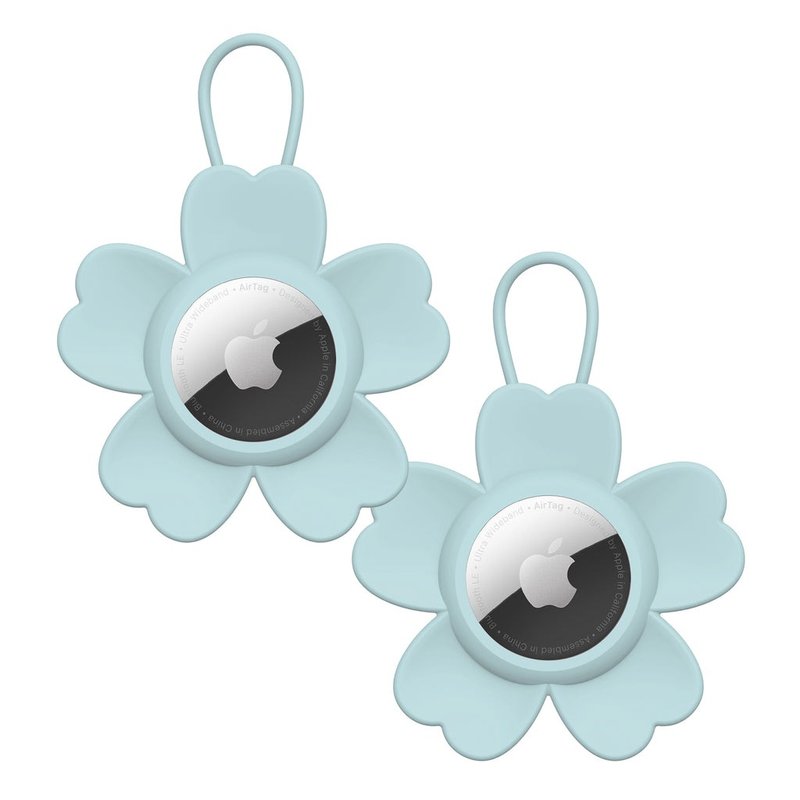 AIRTAG LUGGAGE TAG CASE: ASTER TIFFANY - 数码小物 - 硅胶 绿色