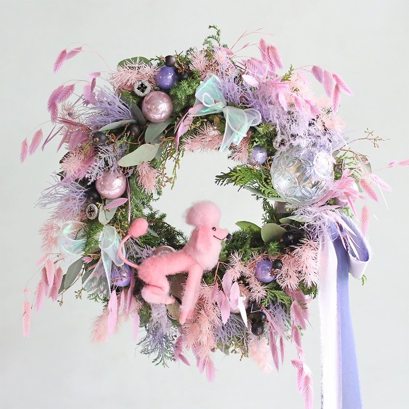 圣诞花圈 - 手作体验课程 - 植栽 - 植物．花 