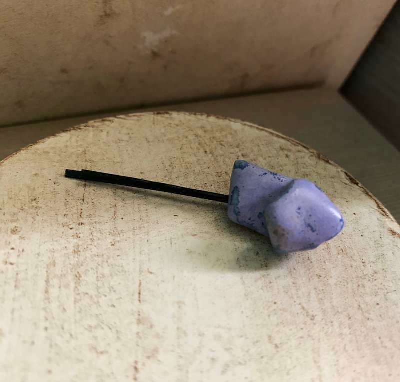 高雅发夹 日本白瓷 自然釉色 无限看不腻色调 自然系列 - 发饰 - 瓷 